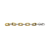 Harmony Two Tone Chunky Bracelet