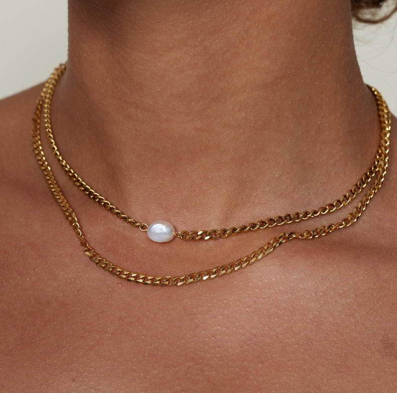 Pearl Chain Choker [Sample Sale]