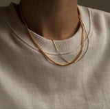 Minimalist Thin Chain Necklace