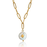 Pearl Star Pendant Necklace